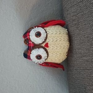 Handmade Crochet Owl Ornament